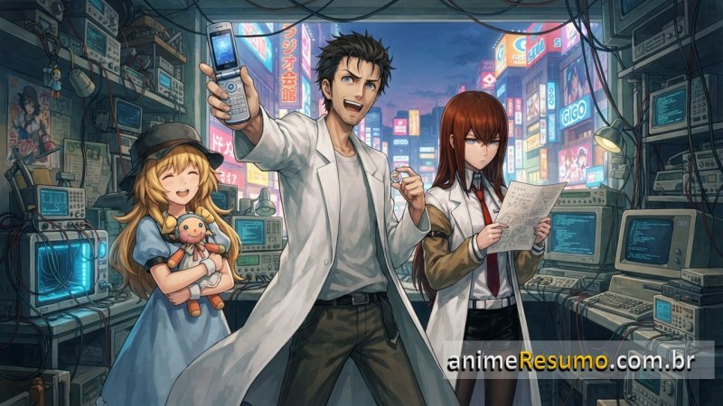 Capa do anime Steins;Gate