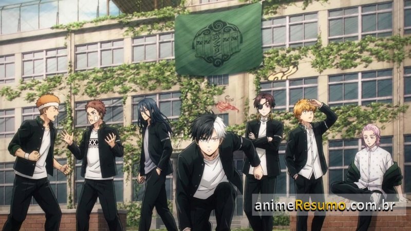 Capa do anime Wind Breaker