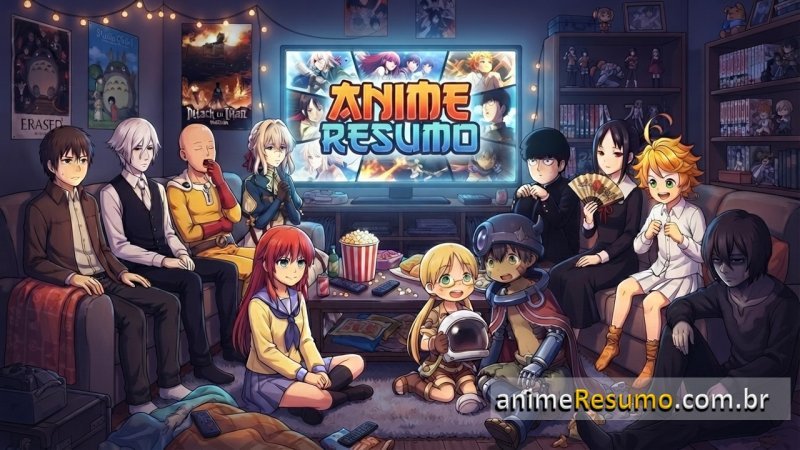 🚀 Top 10 Animes para Maratonar em um Fim de Semana